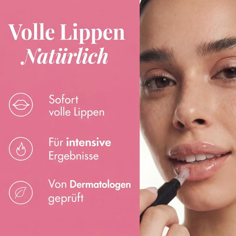 Volle Lippen, natürlich